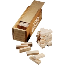 Tumbling Tower Wooden Block Game