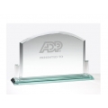 Jade Billboard Glass Award 8 1/2”