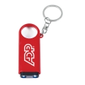 Magnifier And LED Light Key Chain