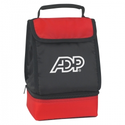 Dual Compartment Lunch Bag